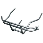Rear Bumper, Double Tube Shock Mount, Raw Steel Dunebuggy & VW