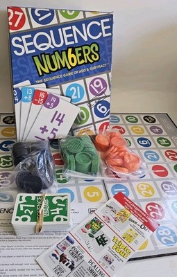 Sequence Numbers Game of Add & Subtract - 2008 Jax Ltd - Complete & Nice 