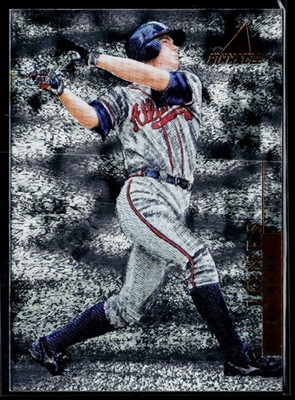 1998 Pinnacle #PP18 Chipper Jones Museum Collection