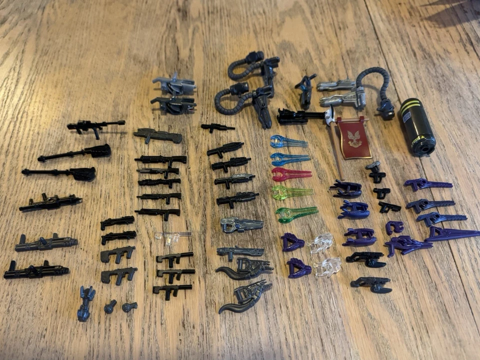 Lot of 60+ Halo Mega Construx Minifigures,  Accessories and Vehicles Lot - Image 2 of 2