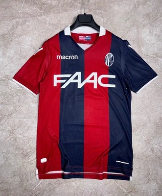 FC Bologna 2017/2018 Football Soccer T Shirt Macron Size M