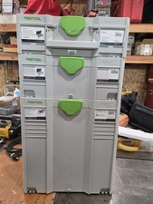 Extras! Festool Domino XL DF700 EQ Set Excellent Condition/New Tennons/Connector