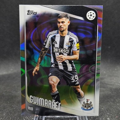 Bruno Guimaraes 2025-26 Topps UEFA Club Competitions UCC Raindrops #117