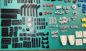 LEGO TECHNIC 8437: Future Car - 100% complete with Instructions 