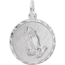 Sterling Silver Serenity Prayer Charm