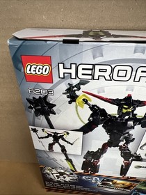 Lego 6203 Hero Factory- Black Phantom - Brand New Sealed