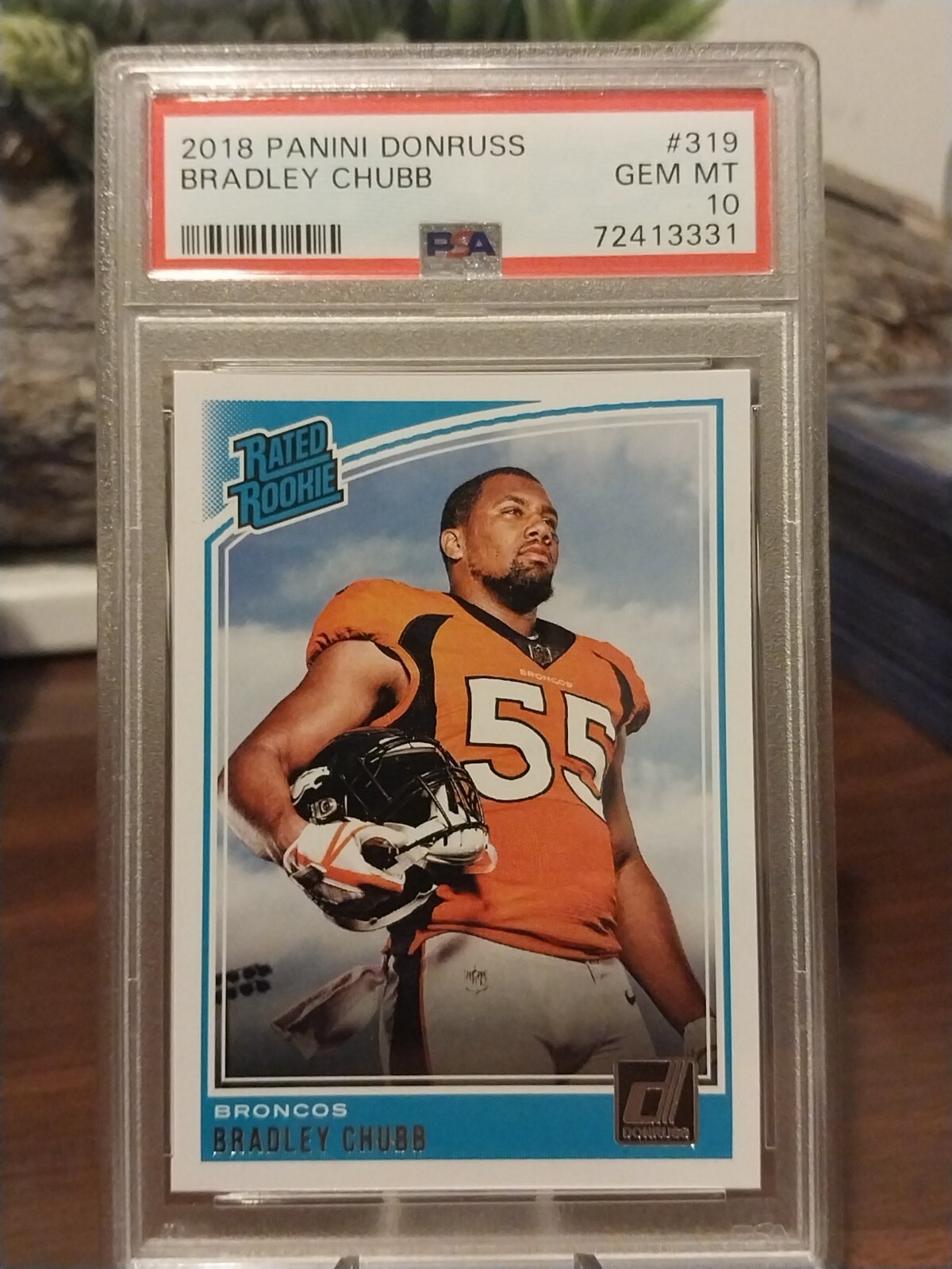 Bradley Chubb Panini Donruss #319 Base