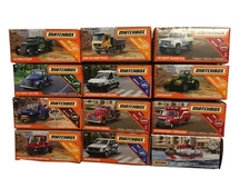 2018 Mattel Matchbox 1:64 Off Road Road Trip Rescue Service Construction