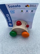 Selecta Babywelt Sonato Voiture Jouets en Bois Jouet A Rollspielzeug 61039