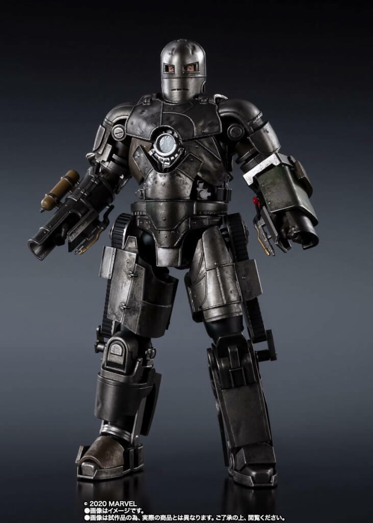 BANDAI - S.H.Figuartsアイアンマン マーク３Birth of IronMan Bandai S.H.Figuarts Iron Man Mark 3 Birth of Iron Man