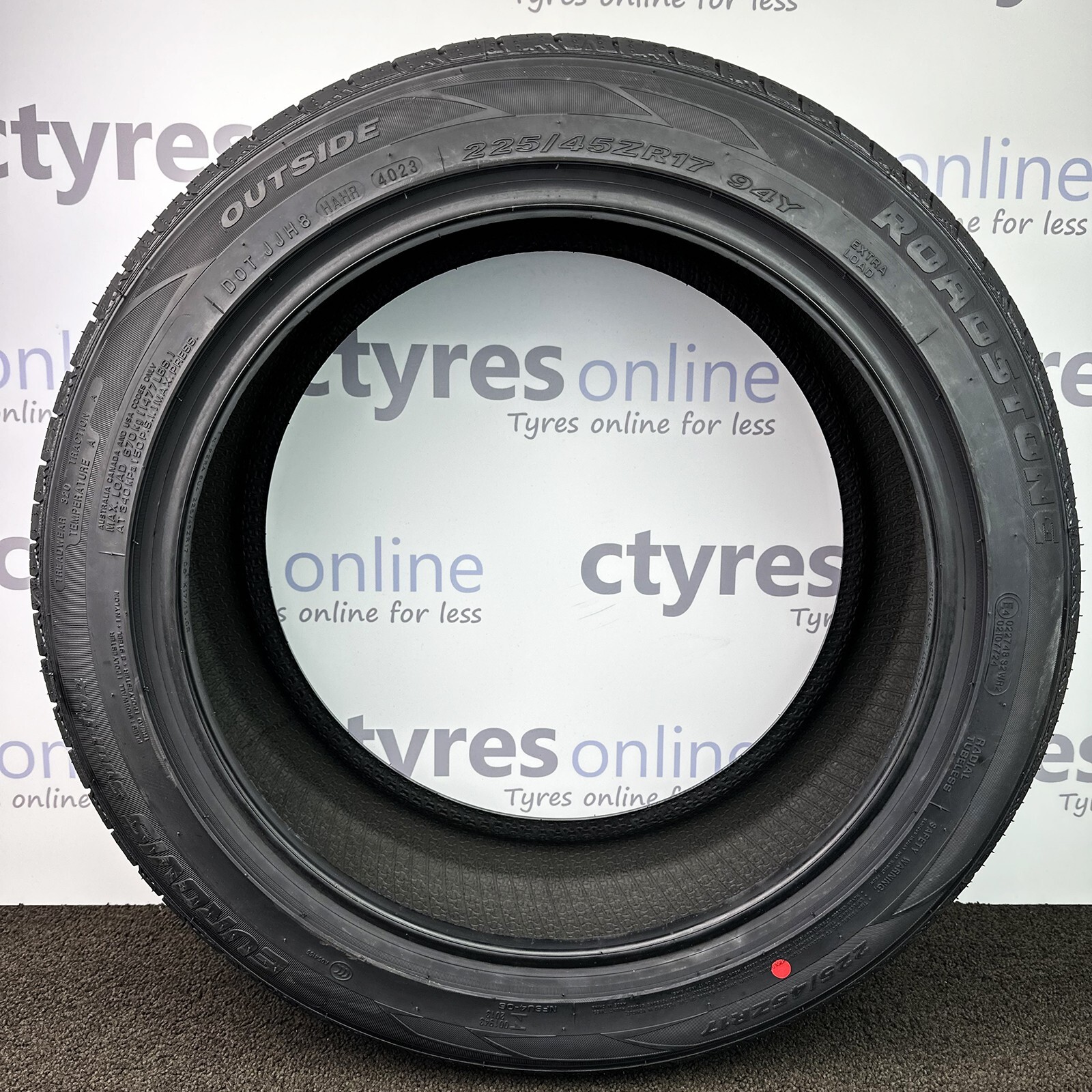 2X New 225 45 17 ROADSTONE SP04 94Y 225/45R17 2254517 *C/C RATED* (MID