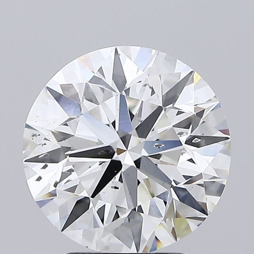 3 CT runder Labor gewachsener Diamant-Verlobungsring