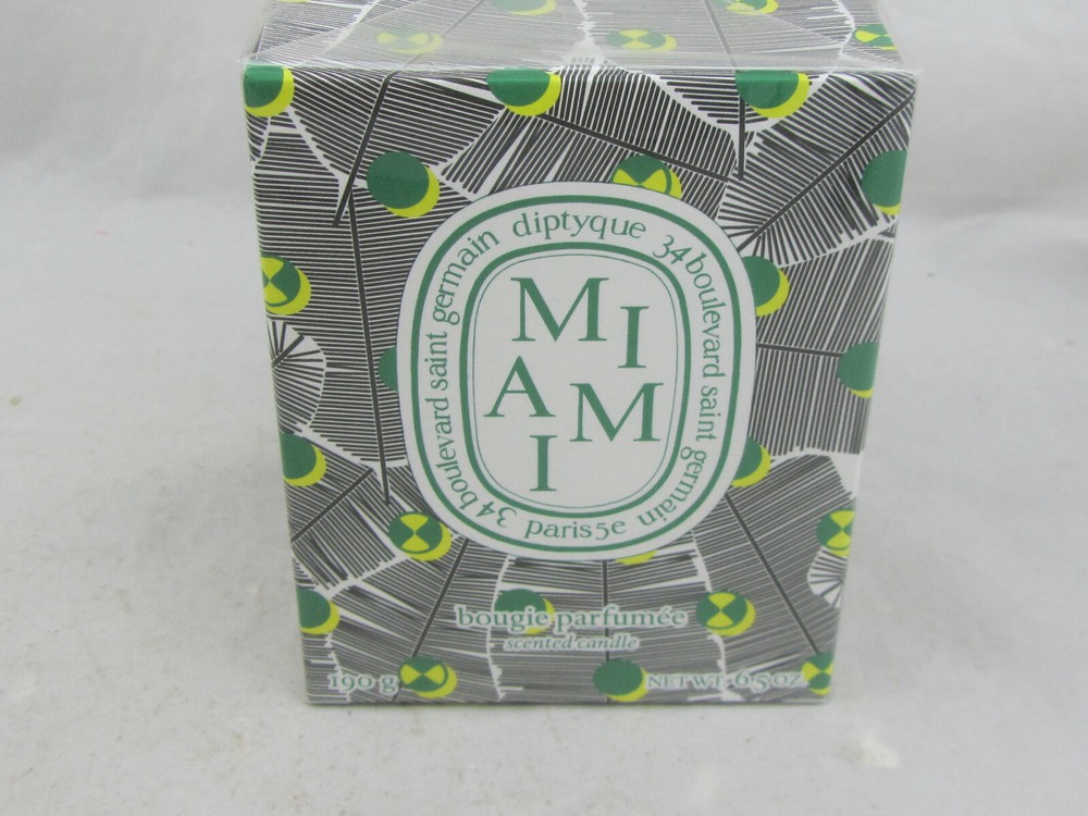 NEW RARE Diptyque Miami City Lim Ed Candle 190 g / 6.5 oz Made in France Sealed