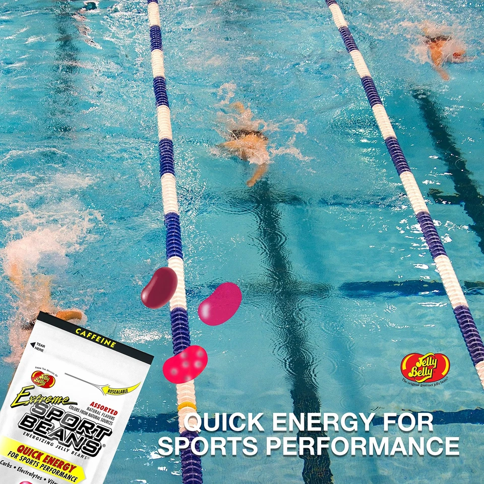 Jelly Belly Sport Beans- Extreme Assorted - Energy Chews With Caffeine [24-Pa... - Image 2 of 4