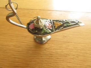 Vintage Eastern Style Model Aladdins Lamp.