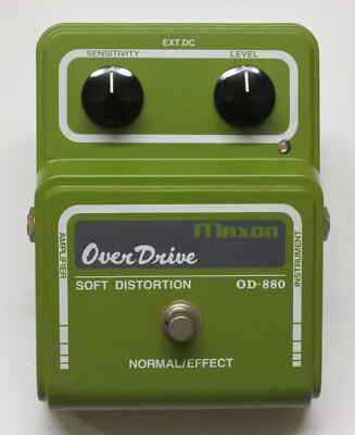 生産終了品】Maxon OD-880 Over Drive - メルカリ｜ギターエフェクター