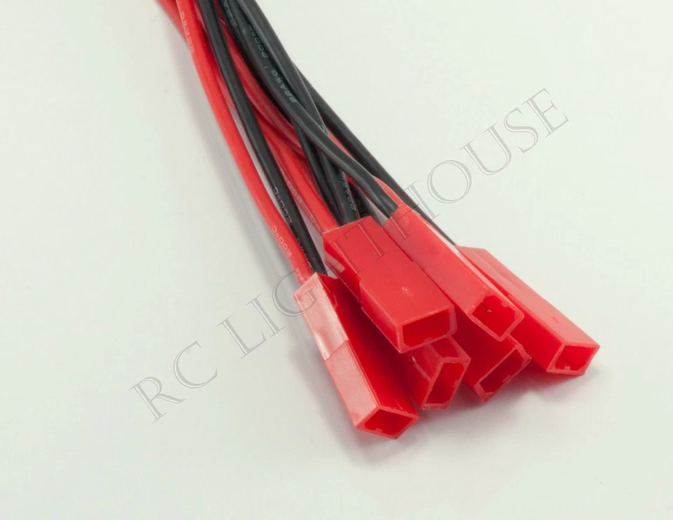 Traxxas VXLJST splitter Y connector harness. One male to 6 female JST plugs 1M6F - Image 2 of 3