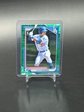 2024 Bowman Chrome #BCP-106 Jaron Elkins 1st Bowman Lunar Glow LA Dodgers