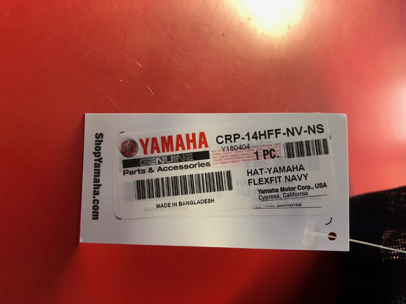 OEM Yamaha OUTBOARD WAVERUNNER Flexfit Mesh Hat Cap Navy Crp-14hff 