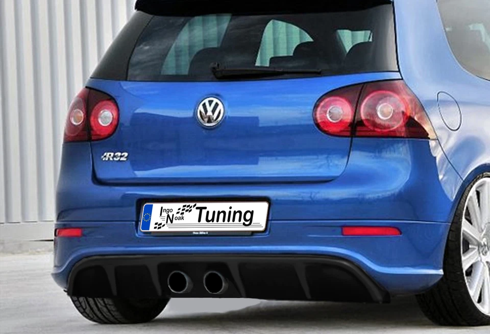 Sonderaktion ABS Heckansatz Heckeinsatz Heckdiffusor für VW Golf 5 R32 - Bild 2 von 3
