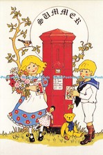 D167154 England. Non Standard Pillar Box. Rosalind Wicks. No. 40. Summer. Though