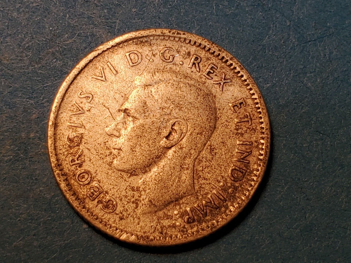 1947 ML SILVER 80% CANADA 10 Cents George VI Dime (KBDA8) | eBay