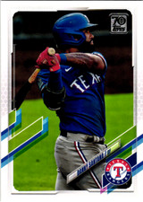 2021 Topps Series One Danny Santana Texas Rangers #35      