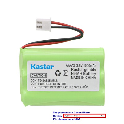 Kastar Battery for Tri-tronics 1038100 1107000 1038100-D 1038100-E 1038100-G