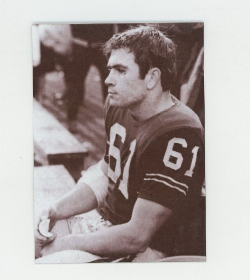 Tommy Lee Jones - Harvard METAL Football Card - Hollywood Legend