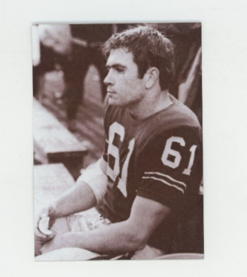 Tommy Lee Jones - Harvard METAL Football Card - Hollywood Legend