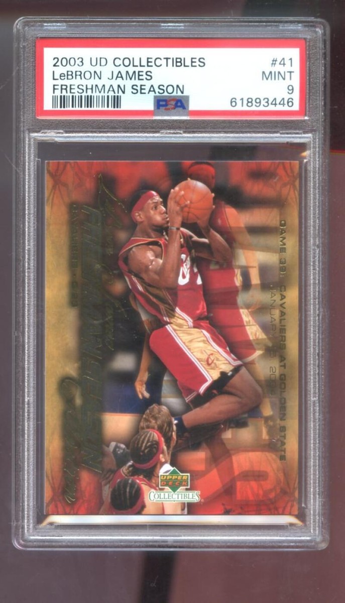 2003-04 UD Upper Deck #41 Lebron James Freshman Season