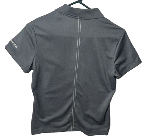 Nike Dri Fit Maglia Golf Donna Con Logo Grigio Taglia M - Foto 4 di 5