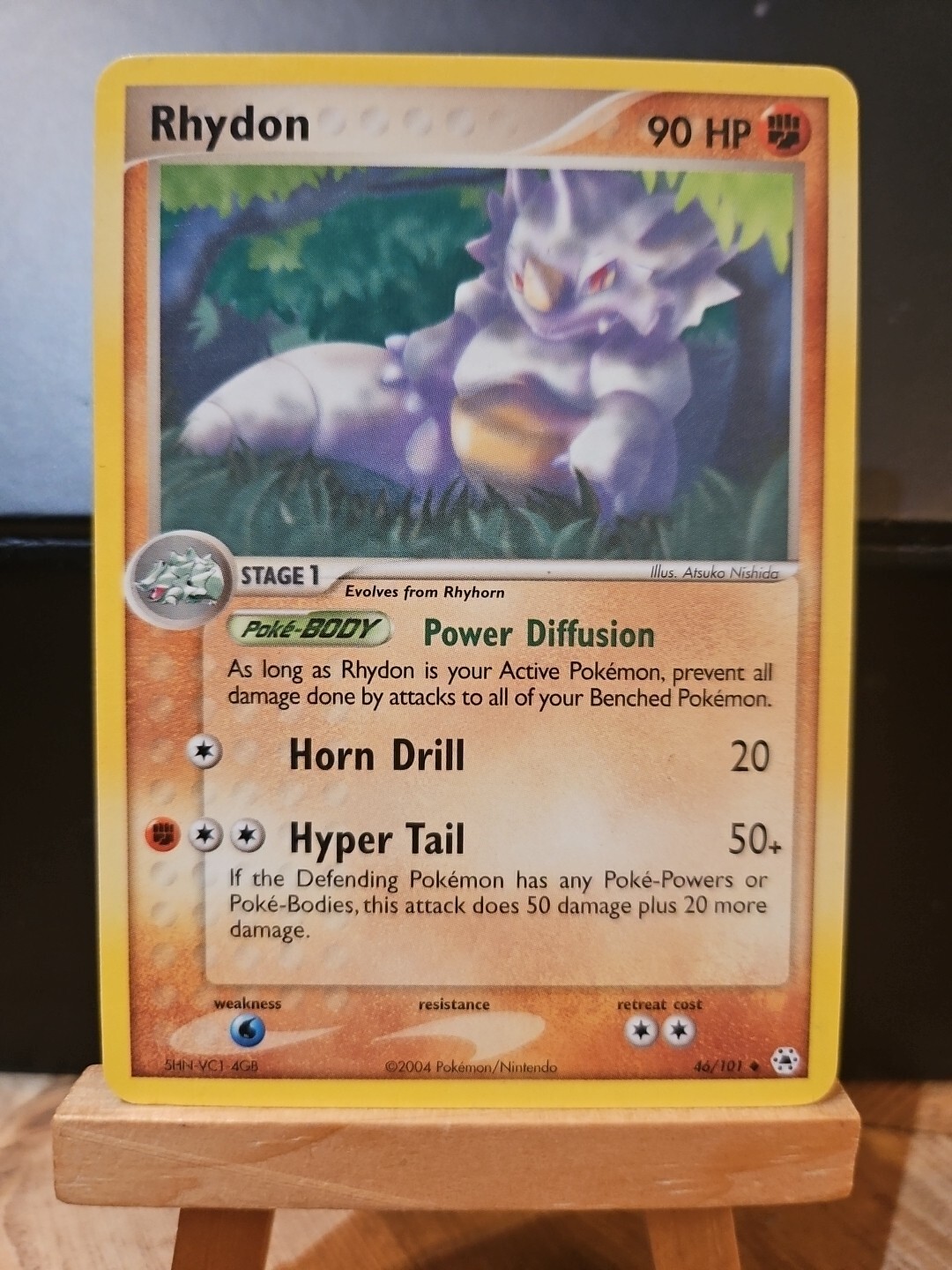 Pokemon TCG Hidden Legends 46/101 - RHYDON, Regular Unlimited Uncommon