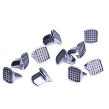 10Pcs Dental Orthodontic MIM Bite Turbos Tongue Tamers Monoblock Bondable Hinge