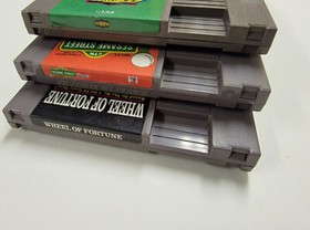 Seicross, Sesame Street ABC & Wheel of Fortune - 3 Nintendo (NES) Games