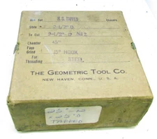 Geometric 2-1/2"-12  2-1/2" D Chaser Set Tapped