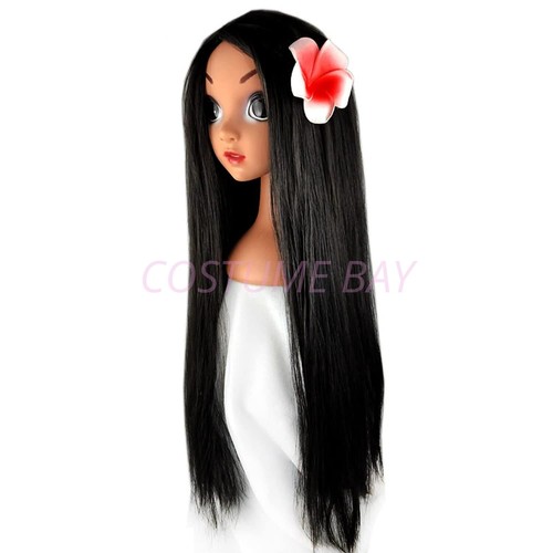 Red Descendants Wig Costume Cosplay Halloween Party Synthetic Hair Accessories - Picture 8 of 38