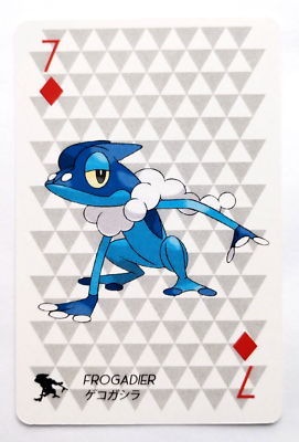 2013 POKEMON Y Playing Poker Card #27 FROGADIER Kalos TCG Japan