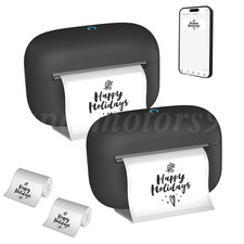 Mini Printer Sticker Thermal Printer Bluetooth Pocket Phone Packages Printer LOT