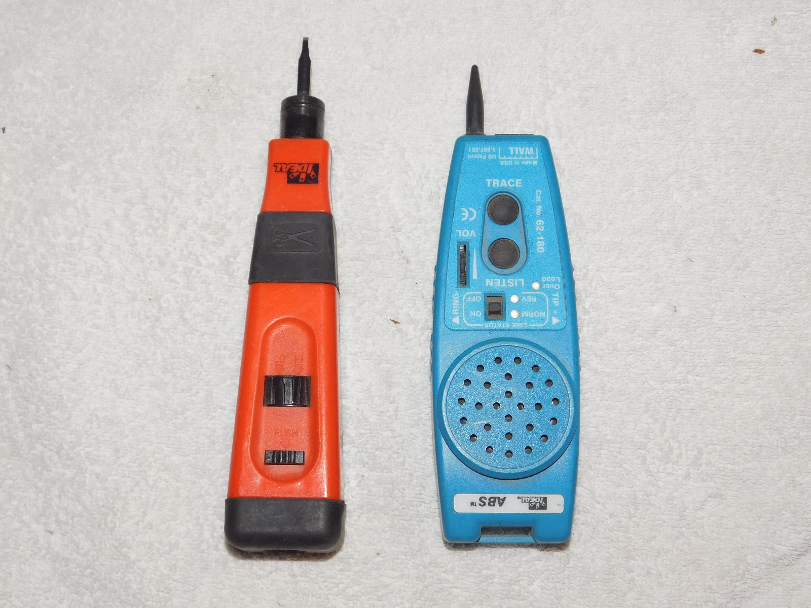IDEAL PUNCH DOWN TOOL and IDEAL ABS TONE TRACER MODEL: 62-180