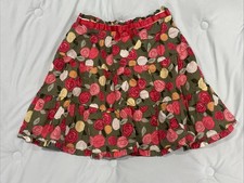 2013 Gymboree Roses Olive Color Skirt Girl Size 4