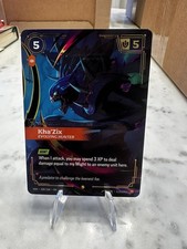 Riftbound Kha'Zix Evolving Hunter Vendetta Overnumbered 180/166 NM Foil English — live eBay listing