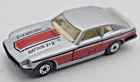 Matchbox Superfast no 67 Datsun 260Z silver - red. black base. England Lesney