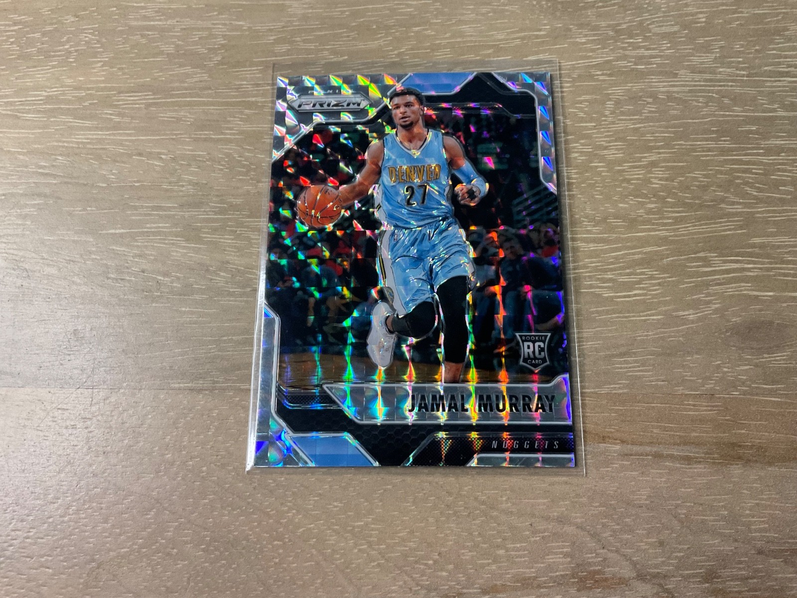 2016-17 Panini Prizm Basketball Jamal Murray Mosaic Rookie #42 Denver Nuggets