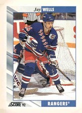 1992-93 Score #548 Jay Wells