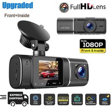 TOGUARD FHD Car DVR Dual Lens Dash Cam 1080P Night Vision Video Recorder Camera