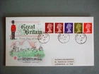 GB DEFFINITIVE FDC 1969 1 SHILLING COIL LIVERPOOL SINGLE RING  P/MARK
