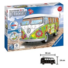 Ravensburger 12532 3D Puzzle VW T1 Bus Hippie...