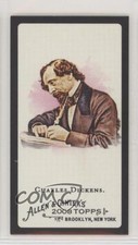 2008 Topps Allen & Ginter's Mini Black Border Charles Dickens #219 0j5