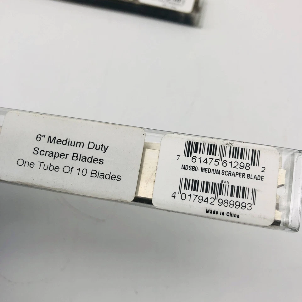 Unger MDSB0 Replacement Blades 6" Double Edged .036in Thick Medium Duty 20pk - Image 3 of 4